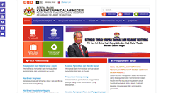 Desktop Screenshot of moha.gov.my
